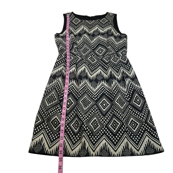 J Crew Sleeveless Geo Patterned Dress - Picture 10 of 12
